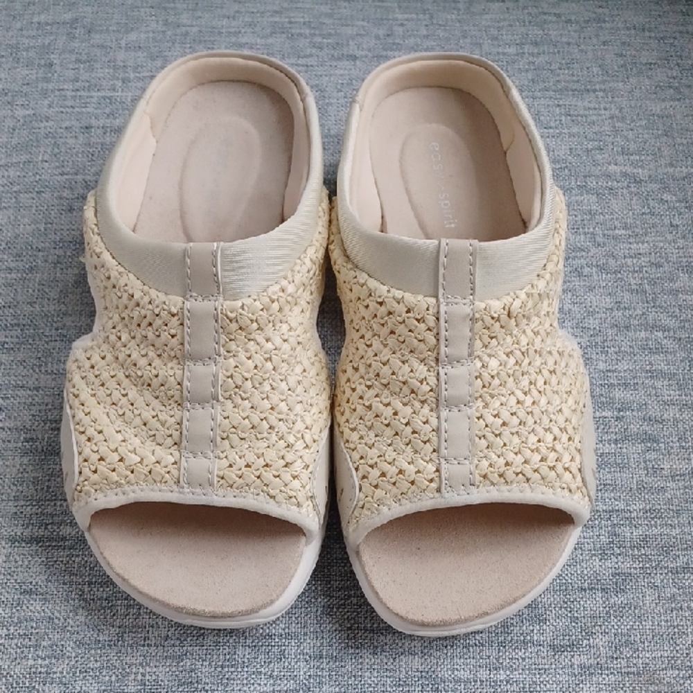 Easy Spirit Woven Slides